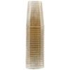10oz Plastic Tumbler with Gold Glitter Design Elegant Disposable Drinkware for Parties, Weddings, and Events Durable, Reusable, Stylish Cups for Cocktails, Wine, Beverages, BPA-Free (120) view 2