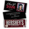12 Pack Personalized Graduation Class of 2026 Standard Milk Chocolate Candy Bar Party Favors For Senior Gifts, Table Decoration, Dessert Tables & More - Red view 1