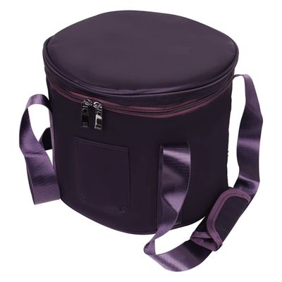 IMIKEYA Singing Bowl Carrying Bag Portable Music Bowl Storage Case with Inner Pad Easy to Carry Protects against Damage Luxurious Design