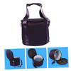 IMIKEYA Singing Bowl Carrying Bag Portable Music Bowl Storage Case with Inner Pad Easy to Carry Protects against Damage Luxurious Design view 4