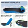 Endoto Arch Support Insoles for Skechers Women & Men Shoes, Replacement Soft Insole Inserts Fit Foot Comfort(Medium,Size:US Women9.5-EU39.5) view 4