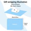 120 Sheets 20"X14" Baby Blue Tissue Paper for Gift Bags Wrapping, Art Tissue Paper Bulk for Weddings Birthday Party Crafts Decoration view 2