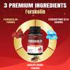 Cadane Forskolin Supplement with Coenzyme Q10 & Grape Seed Extract | Supports Body Management & Energy | Vegan, Non-GMO 90 Capsules 45-Day Supply view 3