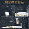 12 Inch Non Slip Shower Grab Bar Chrome Plated Stainless Steel Bathroom Grab Bar With Textured Handle| | - - (Color: Silver) view 4