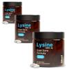 (3-Pack) Cold Sore Treatment For Lips With Immune Support | L-Lysine 1000mg Capsules, Chaga, Bee Propolis, Vitamin C, Zinc & Licorice Root Extract | Non-GMO, Vegetarian, 180 Capsules for Men and Women view 1