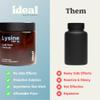 (3-Pack) Cold Sore Treatment For Lips With Immune Support | L-Lysine 1000mg Capsules, Chaga, Bee Propolis, Vitamin C, Zinc & Licorice Root Extract | Non-GMO, Vegetarian, 180 Capsules for Men and Women view 4