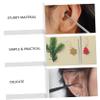 Baluue 3sets Ear Wax Removal Tools for Comfortable Ear Cleaning Portable for Safe view 2