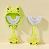 U Shape Infant Toothbrush, U Shape Teeth For Children, Oral Care 360 Baby Toothbrush, Children Toothbrush With Soft Silicone Head view 4