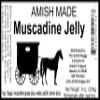 Amish Jam - 8 Oz Jar - Qty 3 (Muscadine Jelly) view 3