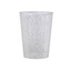 10 oz Round Silver Plastic Tumbler with Glitter Design Elegant Disposable Drinkware for Parties, Weddings, Events, Durable, Reusable, Stylish Cups for Cocktails, Wine, Beverages, BPA-Free (120)
