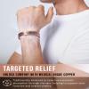 WestLuna Copper Bracelet for Men, 18X Ultra Strength Mens Magnetic Bracelet view 2