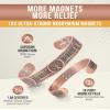 WestLuna Copper Bracelet for Men, 18X Ultra Strength Mens Magnetic Bracelet view 4