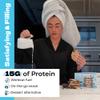 My Cookie Dealer Protein Cookies, Milk & Cookies (2.2oz, Pack of 12) - 15g Protein per Cookie - Individually Wrapped Workout Snacks for On-The-Go Travel view 2