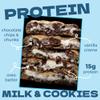 My Cookie Dealer Protein Cookies, Milk & Cookies (2.2oz, Pack of 12) - 15g Protein per Cookie - Individually Wrapped Workout Snacks for On-The-Go Travel view 3