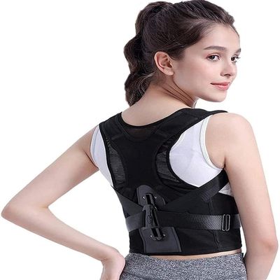 CSNBDMBBSH Posture Corrector for Men and Women, Posture Corrector Humpback Posture Corrector, Adjustable Back and Shoulder Elastic Lumbar Waist Support Improve Bad(XX-Large)