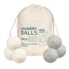 Wool Laundry Ball Pack of 6 Tumble Dryer Wool Ball Fabric Softener Alternative Reusable Wool Laundry Balls NatureS Fabric Softeners for Fluffs Clothes view 1