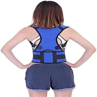 CSNBDMBBSH Back Brace Posture Corrector for Women and Men, Adjustable Posture Corrector Corset Back Brace Belt Lumbar Support Straight Corrector(XX-Large)