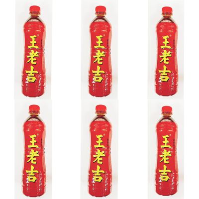 Herbal Tea Beverage, Traditional Chinese Drink, 500ml Bottles, Pack of 6