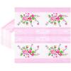 100 PCS Floral Paper Napkins, Spring Pink White Flowers Disposable Decorative Napkins, 13 x 13 Inch Elegance Floral Napkin for Bridal Baby Shower, Tea Party, Wedding Birthday Holiday Party Supplies view 1