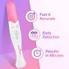 Easy@Home Ovulation & Pregnancy Test Kit: 50 Ovulation Test Strips + 3 Pregnancy Tests + 2 Collapsible Pee Cups - Accurate LH Surge Tracking & Early hCG Detection & Hygienic Home Use Urine Cup for TTC view 3