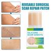 2PCS-Silicone Scar Sheets (1.6 x 60 Roll-1.5M), Silicone Scar Tape Roll, Scar Silicone Strips, Reusable, Professional Scar Removal Sheets for C-Section, Surgery, Burn, Keloid, Acne et view 2