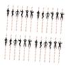 IMIKEYA Straw for Party 24pcs Bachelorette Straws Dancing Men Theme Easy Clean Disposable Drinking for Bachelor's Party view 1