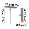 SUREK Multifunctional Plastic Squeegees Hangable Squeegees Foldable Squeegees Squeegees with Sponges Multi-Purpose Squeegees Lightweight view 2
