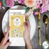 100 Count Custom Guest Towel/Dinner Napkins - Personalized Recycled Paper Content Napkins - Eco-friendly & Full-Color Digital Printed - Events & Celebrations - Coin Edge Embossed, 8"x 4.5" view 4