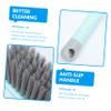 1pc Long Handle Floor Brush Durable Broom for Home Cleaning Bathroom Cleaning Brush Sweeper for Dust and Stains Nordic 6008/817 view 2