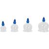 Xscxliny 8-Piece Glass Cupping Set Vacuum Cupping Set Cupping Device, Vacuum Cupping Glass Jar Moisture Absorption Cupping Device Cupping Fire Cupping,A view 4