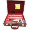 Xscxliny 24 Cups Vacuum Cupping Set Type C Chinese Traditional Therapy Cupping Device with Luxury Red Leather Carrying Box,A view 2