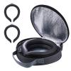 2Pcs.Neck Cooler Ice Ring with Insulated Bag. Wearable Body Cooling Tube for Hot Weather, Gel Ice Collar for in/Outdoor Workers, Sports. Reusable Cool Wraps, (Black*2) view 1