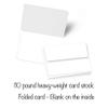 Aria Rae Design Watercolor Wildflower Greeting Cards with Envelopes, A2 Size 5.5x4.5 inches, Set of 10, Blank Inside, 110lb Card Stock, Floral Stationery view 2
