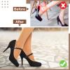 uxcell 2 Pair Replacement Ankle Strap for Heels Detachable Shoe Straps PU Leather Shoe Bands, Matte Deep Red view 4
