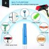 5-10m Window Cleaning Pole, Water Fed Telescopic Brush, Window Cleaner Kit, Extendable Solar Panel Washing Equipment Cleaning Conservatory Roof(6M) view 4