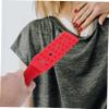 KOMBIUDA 2pcs Lengthened Portable Massage Stick for Full Body Relief Silicone Tapping Massager for Neck Back and Legs Red Promotes Circulation and Relieves Fatigue view 4