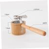 EXHUMKY 1set Moxa Belt Holder Moxibustion Burner Tool Moxa Fixing for Back Therapy view 2