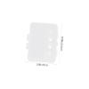 Gogogmee Toothbrush Covers Straw Base 20pcs for Travel Home Use Easy to Open Close view 2