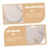 TINEASUR 2pairs Sponge Massaging Insoles Breathable Shoe Pads for Comfortable Cushioning for Daily Use Sizing Line for Foot Discomfort view 2