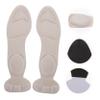 TINEASUR 2pairs Sponge Massaging Insoles Breathable Shoe Pads for Comfortable Cushioning for Daily Use Sizing Line for Foot Discomfort view 3