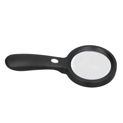 10x Magnifying Glass with LED Light, Hand Held Magnifier, Optical Glass Lens for Office, School, Home, Outdoor, Printing, Welding, Jewelry and Antiques