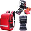 CAIMIAO First Aid Backpack Emergency Empty First Responder Bag, Emergency Trauma Bag with Detachable Dividers for EMT(Red) view 2