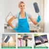 2 Pack Small Microfiber Feather Duster for Cleaning, Hand Washable Dusters with Extendable Pole, Cleaning Tools for Office, Car, Window, Furniture, Ceiling Fan view 4