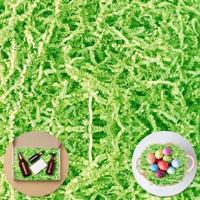 Crinkle Paper Filler, Shredded Paper For Gift Baskets Boxes Bags, Grass Cushion Crinkle Cut Papers Shred For Easter, Bridesmaid Proposal Weddings Birthdays Anniversaries, 5oz Gift Wrapping Decoration