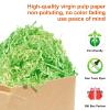 Crinkle Paper Filler, Shredded Paper For Gift Baskets Boxes Bags, Grass Cushion Crinkle Cut Papers Shred For Easter, Bridesmaid Proposal Weddings Birthdays Anniversaries, 5oz Gift Wrapping Decoration view 2