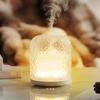 Essential Oil Diffuser - 2.4MHz Ultrasonic Glass Diffuser with Pulse/Continuous Mist & Night Light, Waterless Auto-Off, Silent Aromatherapy Diffuser for Home, Office, Yoga, Spa, Gifts & Home Decor. view 1