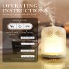 Essential Oil Diffuser - 2.4MHz Ultrasonic Glass Diffuser with Pulse/Continuous Mist & Night Light, Waterless Auto-Off, Silent Aromatherapy Diffuser for Home, Office, Yoga, Spa, Gifts & Home Decor. view 3