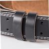 ORFOFE Back Support Belt Waist Support for Man Weight Lifting Belt Fitness Equipment Lumbar Brace Strap Protective Back Strap Pu Leather for Squat Hard Pull Beach Press view 4