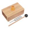FOMIYES 1set Tuning Fork Mallet for Meditation and Relaxation Frequency Tuning Fork for Yoga and Sound Therapy Acoustic Experiment Instrument Professional Sound Healing Tool
