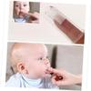 EXHUMKY 2pcs Boy Girl Finger Toothbrush Oral Massager Brush Boys and Girls Gums Teether view 3